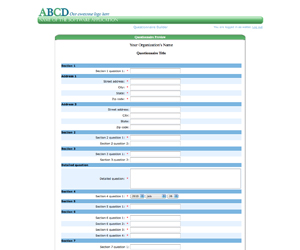 Prototype v3 questionnaire preview