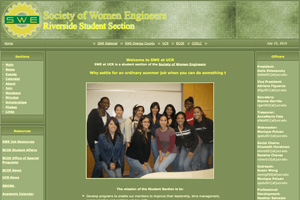 Society of Women Engineers at UCR